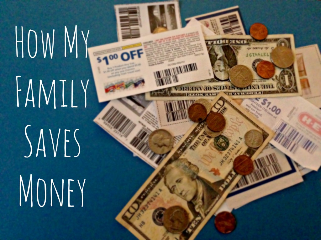 How my family saves money