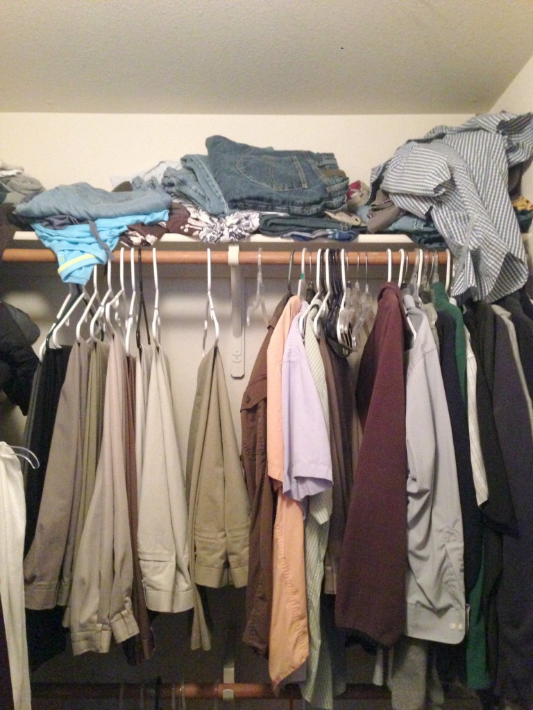 6 Weeks of Organization--Week 3--Master Closet