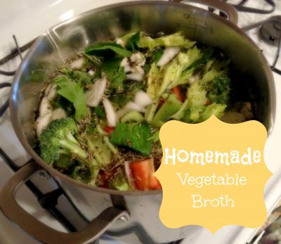 Homemade Vegetable Broth