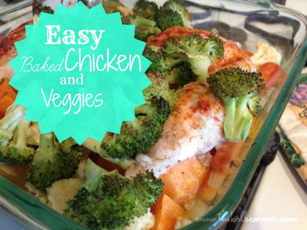 Baked Chicken and Vegetables