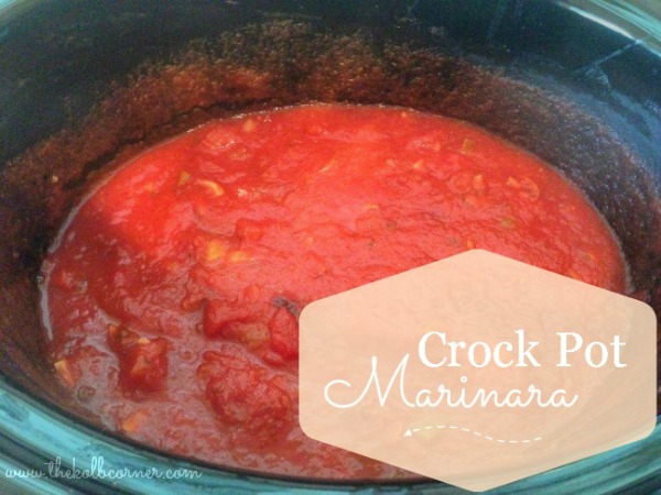 Crock Pot Marinara