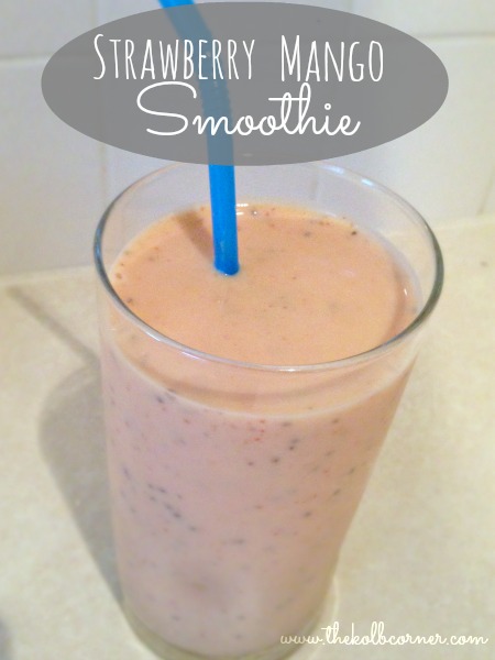 Strawberry Mango Smoothie