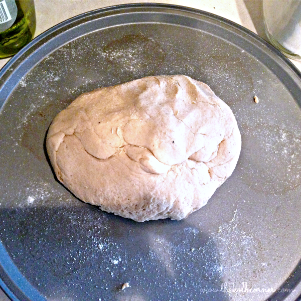 Whole Wheat Pizza Dough in the Bread Machine