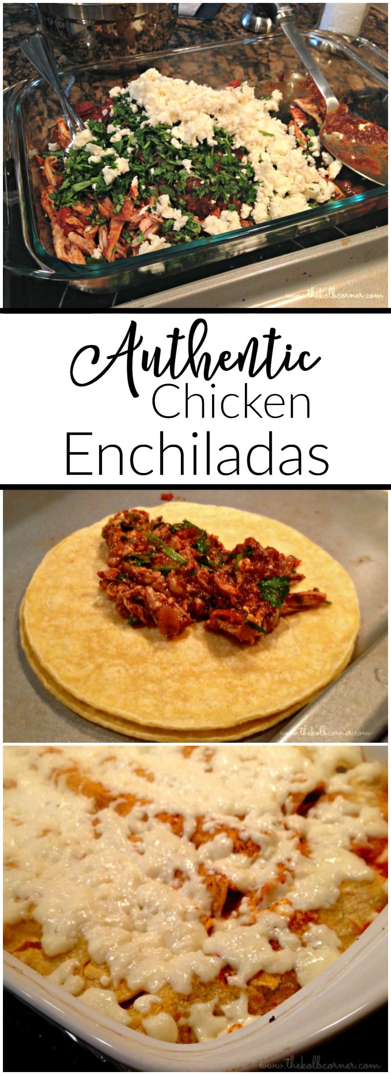 Authentic Chicken Enchiladas 