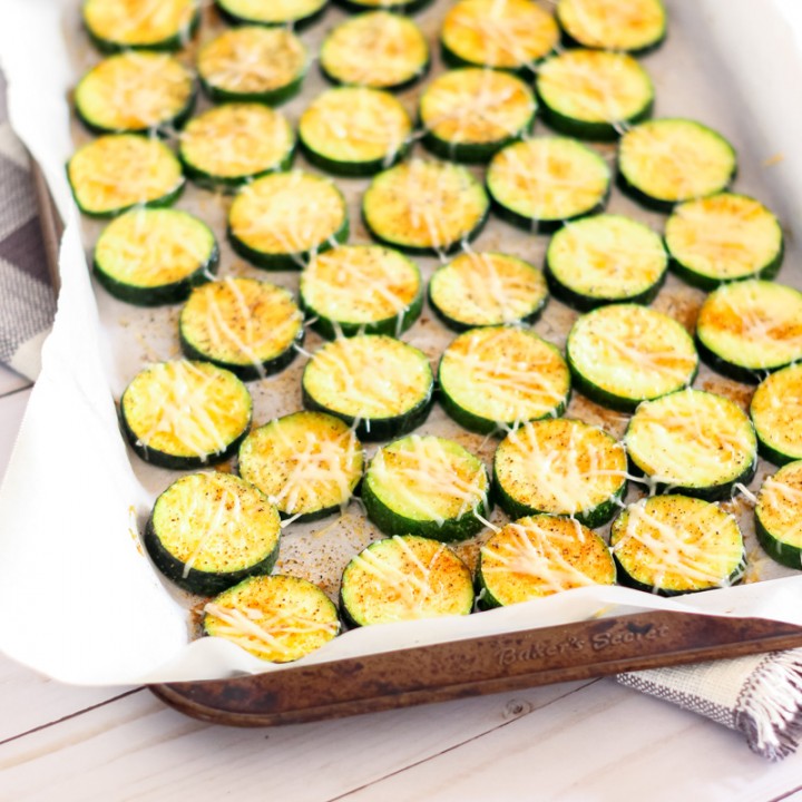 Simple Oven Roasted Zucchini Domestically Creative