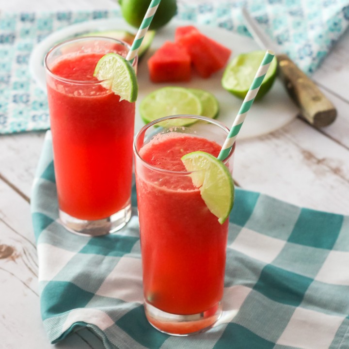 Watermelon Lime Spritzer delicious Summer Drink Recipe