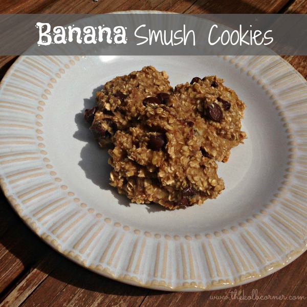 Banana Smush Cookies