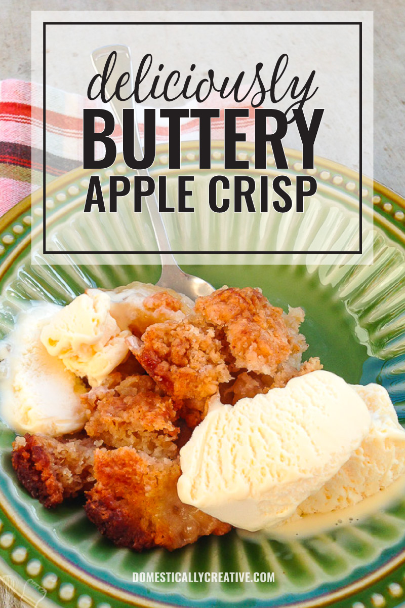 easy apple crisp cover photo