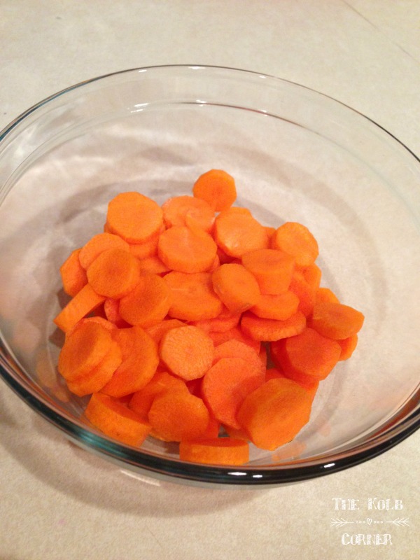 Microwave Steamed Carrots, Quick and easy recipe