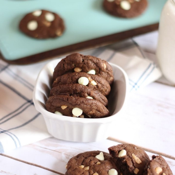 Image for Chocolate White Chip Toffee Cookies