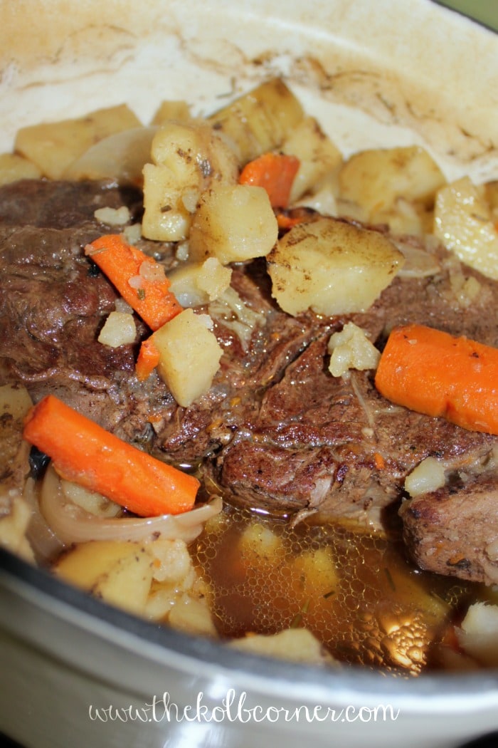 One Pot Beef Pot Roast