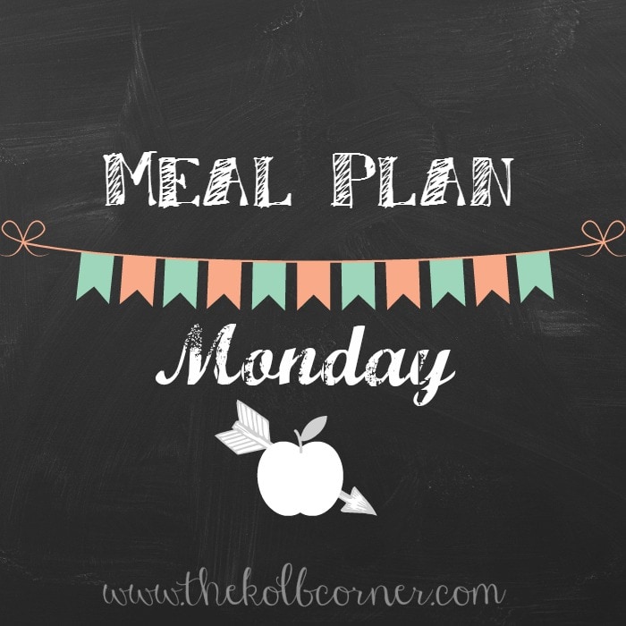 Meal Plan Monday