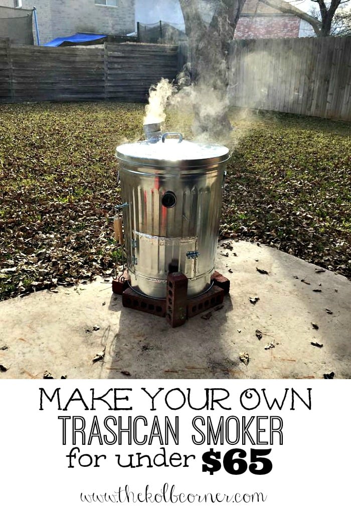 How To Make A Trashcan Smoker for Under $65