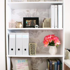 How to Transform a Bookcase for a Chic New Look