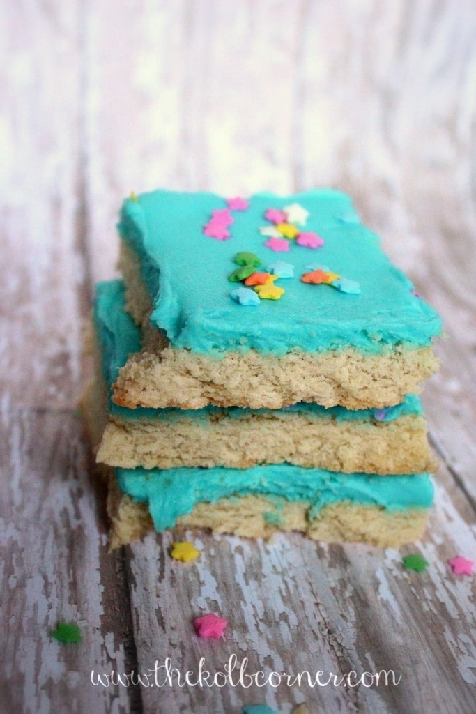 Frosted Sugar Cookie Bars 1