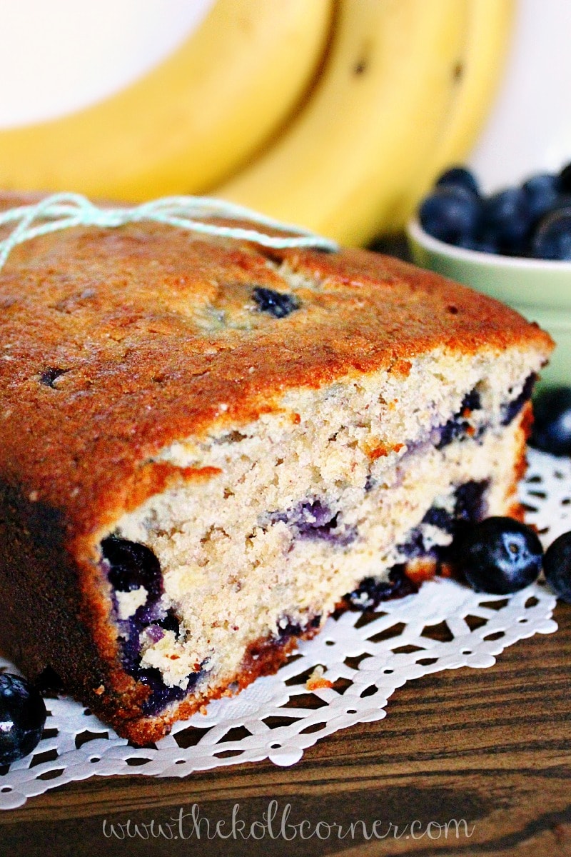 Blueberry and Banana Bread