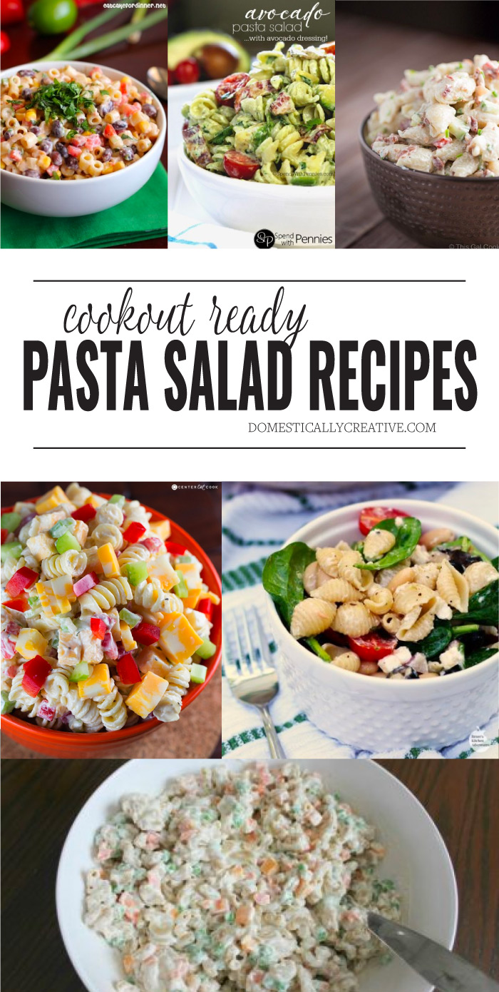 6 Cookout Ready Pasta Salad Recipes