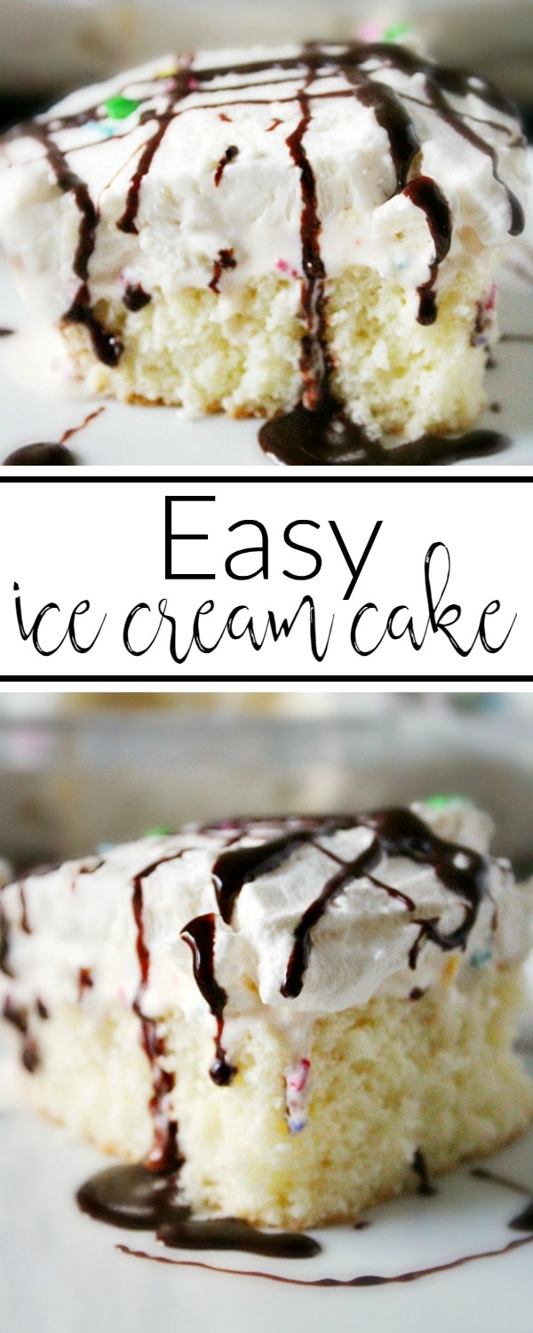 Easy Homemade Ice Cream Cake