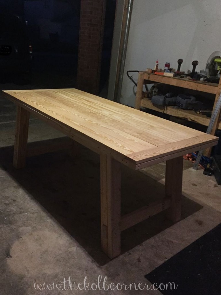 Farm style store table