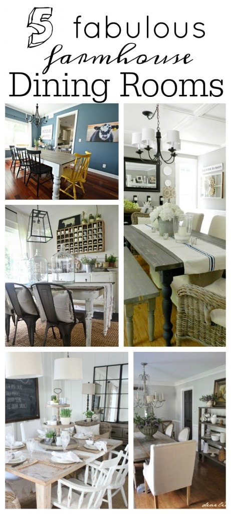 Fabulous Farmhouse Dining Rooms