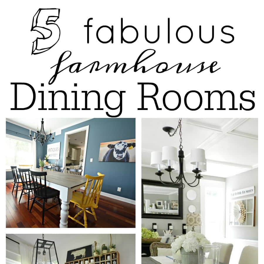 5 Fabulous Farmhouse Dining Rooms