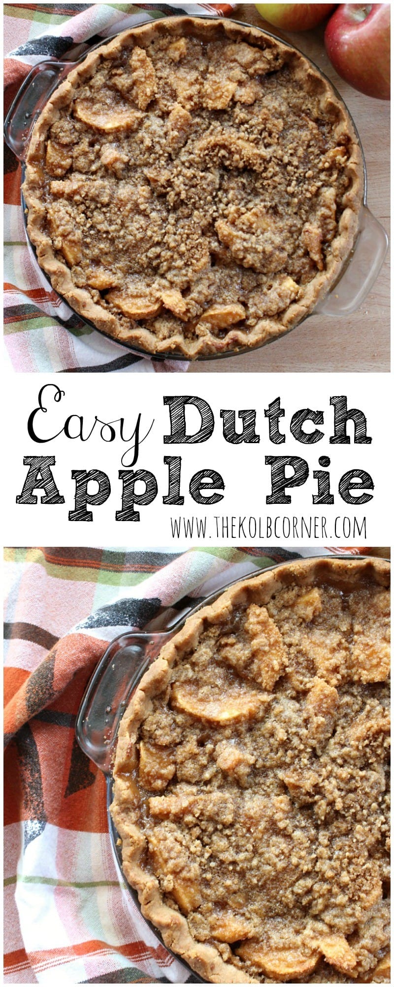 Easy Dutch Apple Pie Hero