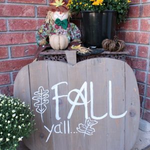 DIY Pumpkin Fall Sign
