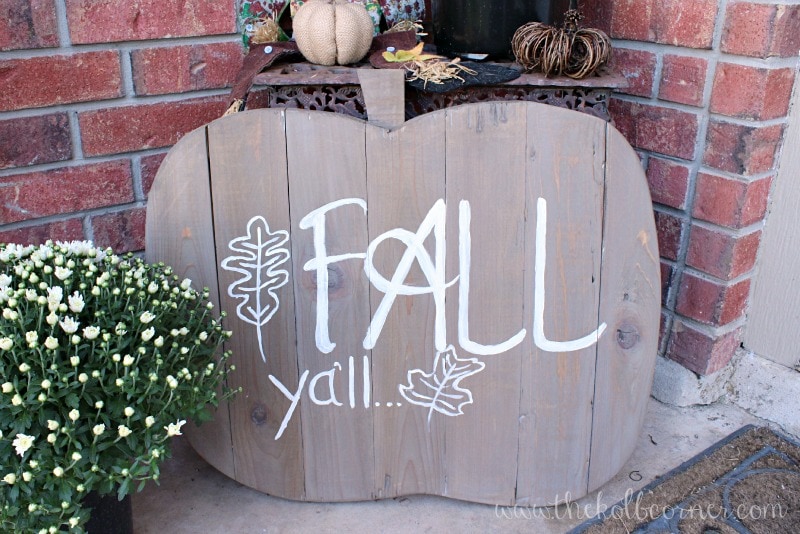 How to Make a Wooden Pumpkin Fall Sign
