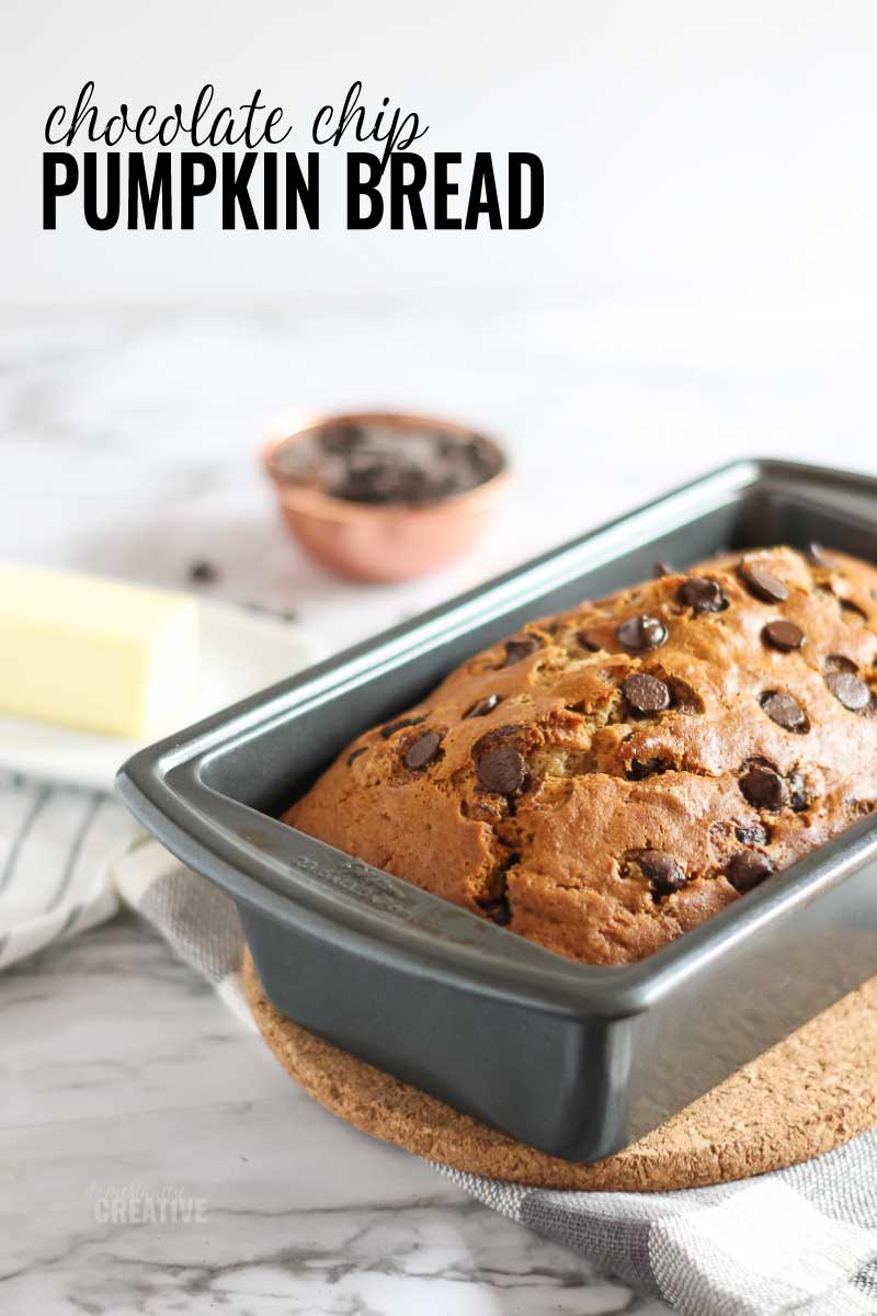 Chocolate Chip Pumpkin Bread