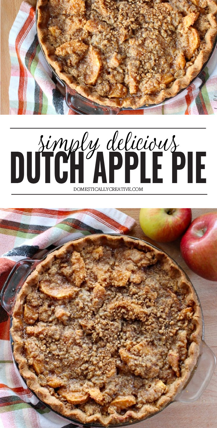 Easy Dutch Apple Pie