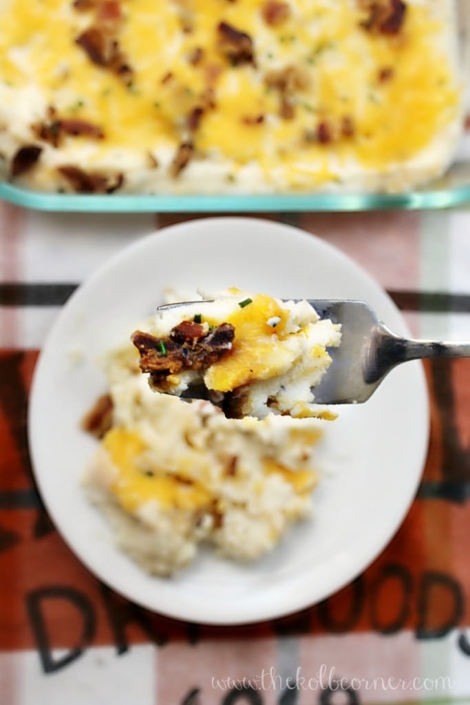 Loaded Mashed Potato Casserole