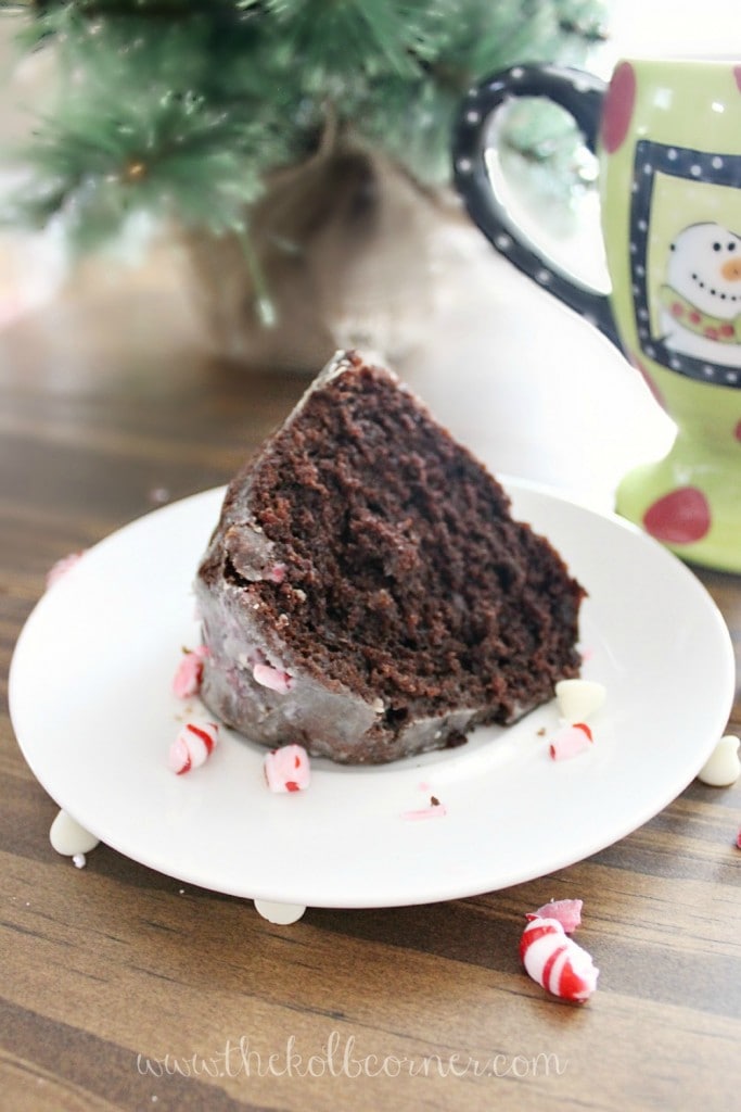 Peppermint Mocha Cake