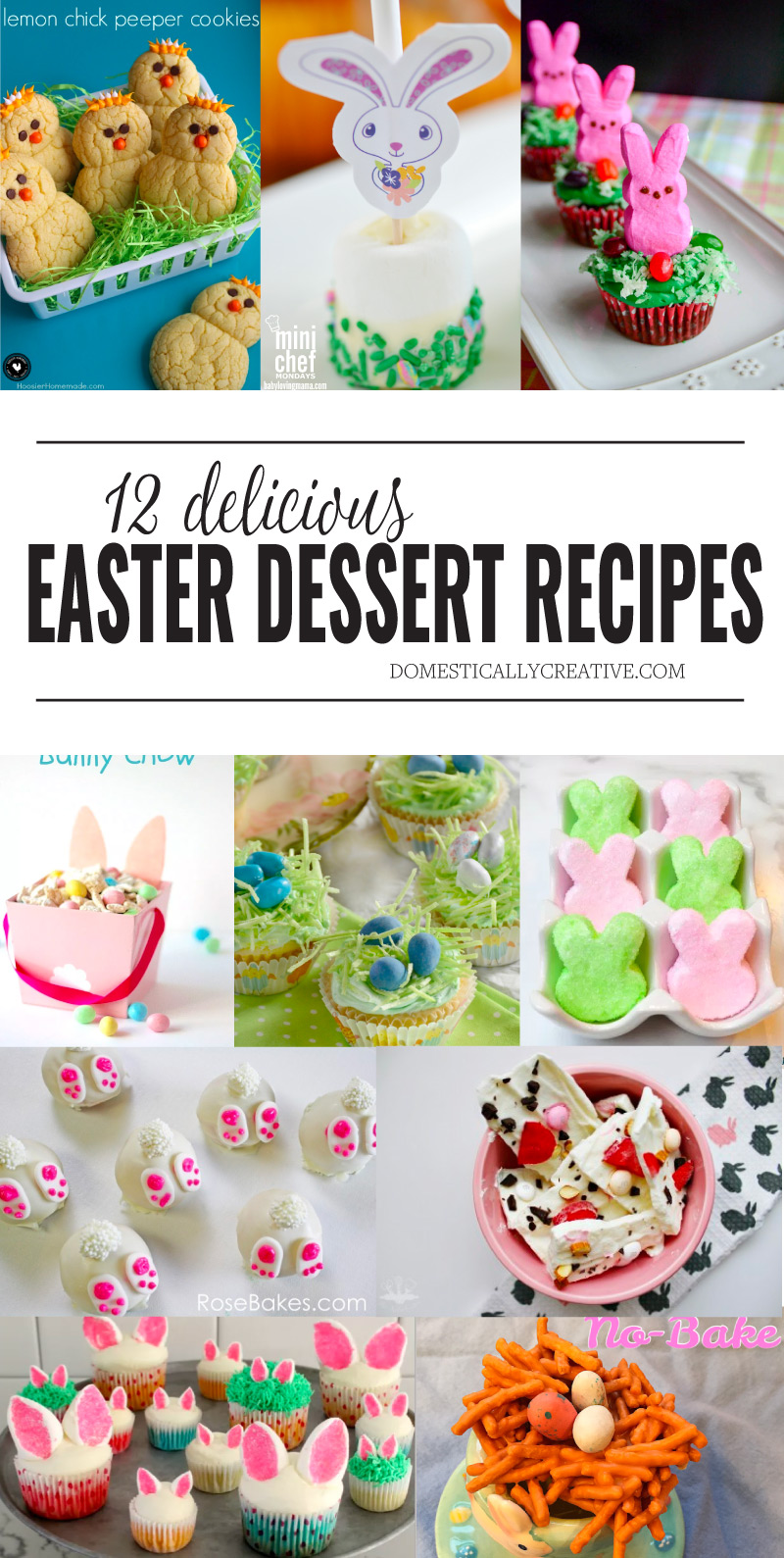 12 yummy and festive Easter desserts