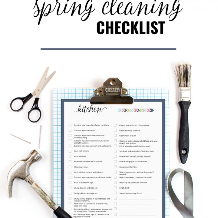 The Ultimate Spring Cleaning Printable