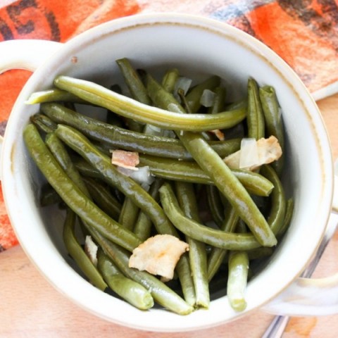 Slow Cooker Green Beans