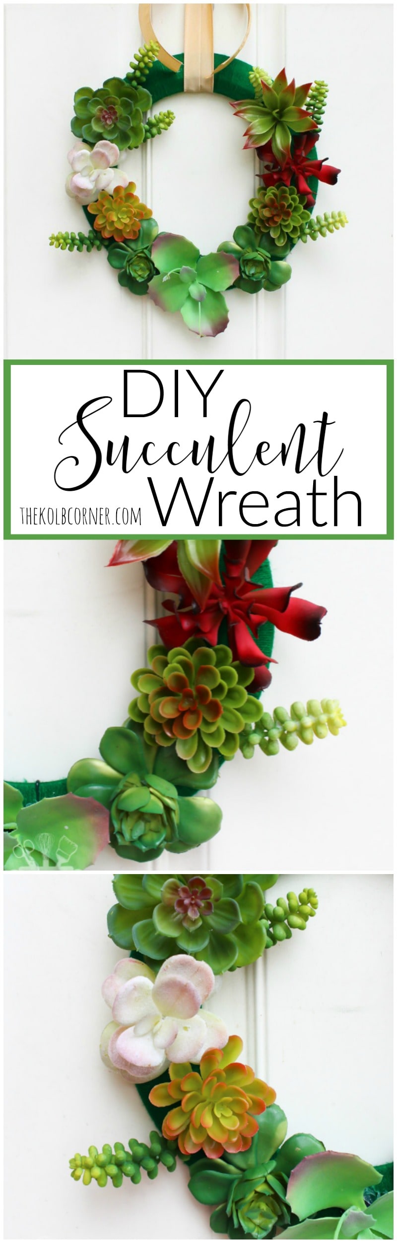 DIY Succulent Wreath