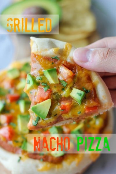 Grilled Nacho Pizza