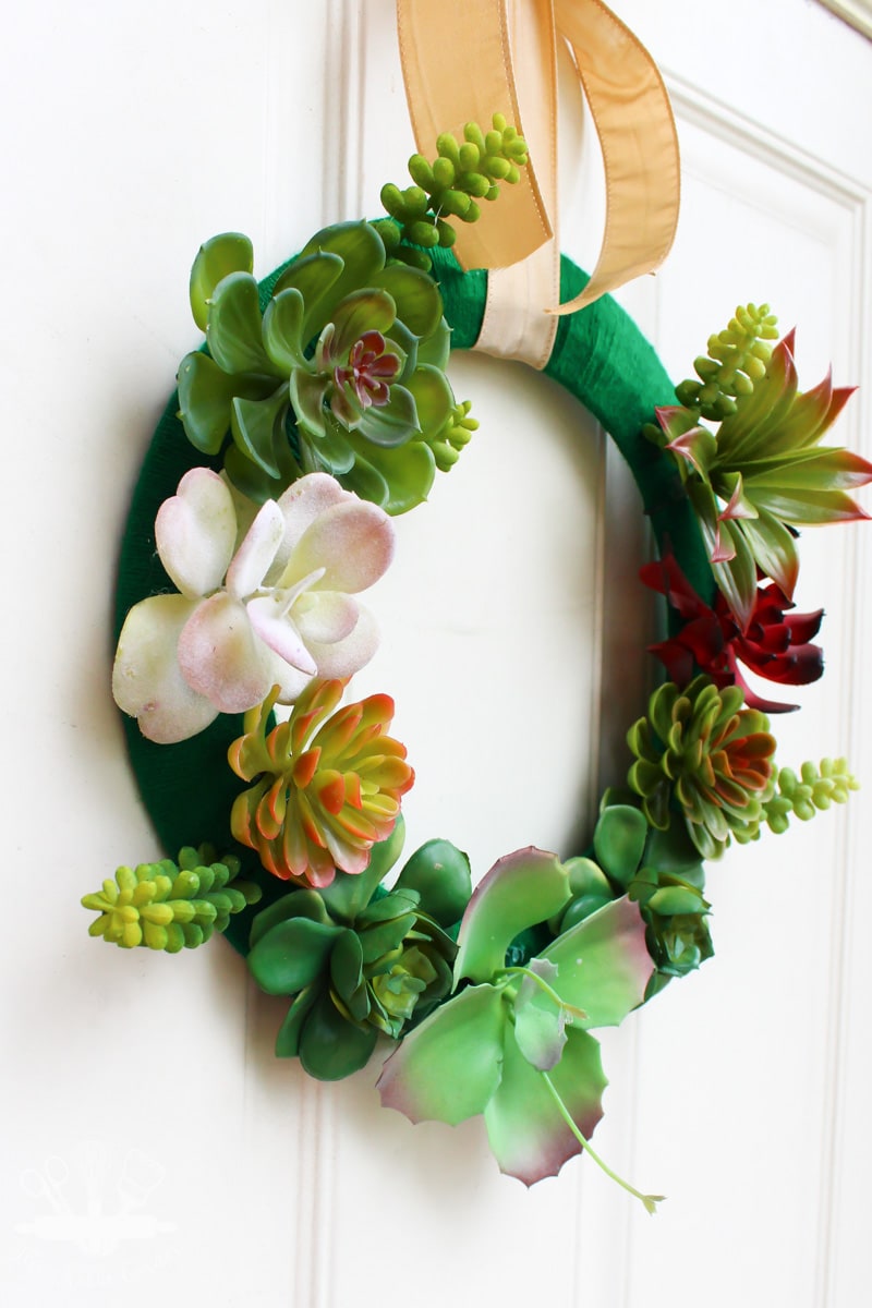 Succulent Wreath-14