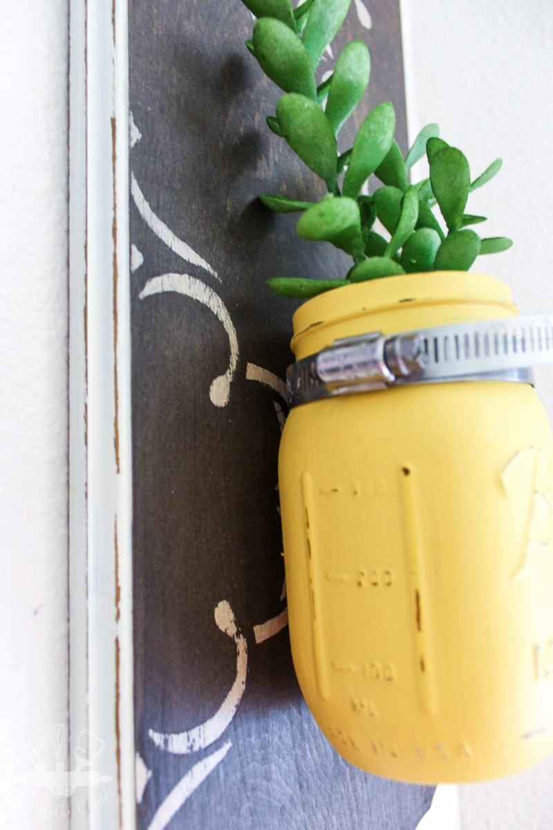 Upcycled Wall Vases-11