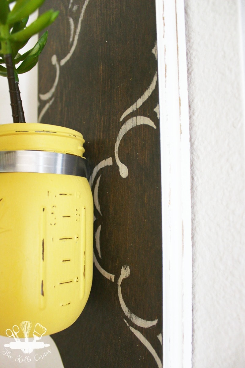 Upcycled Wall Vases-14
