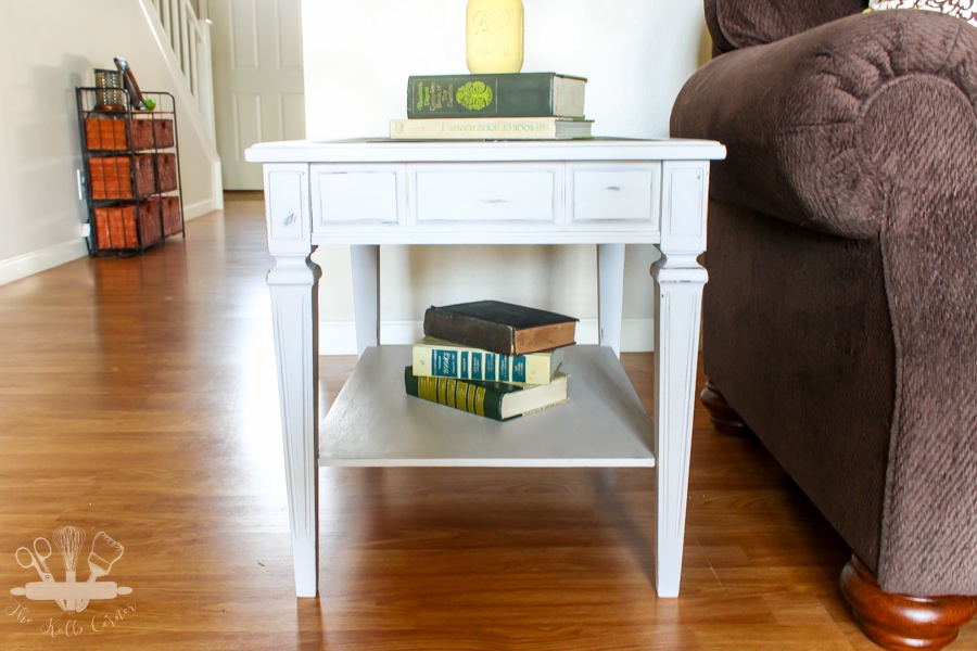 Wood Planked End Table-10