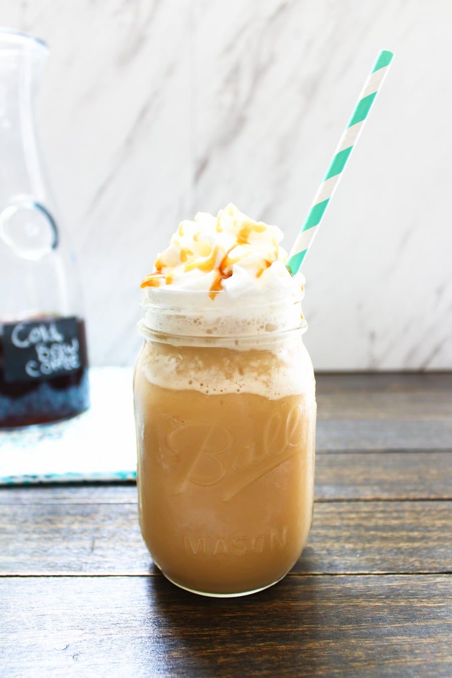 Caramel Frappucino with Cold Brewed Coffee-2