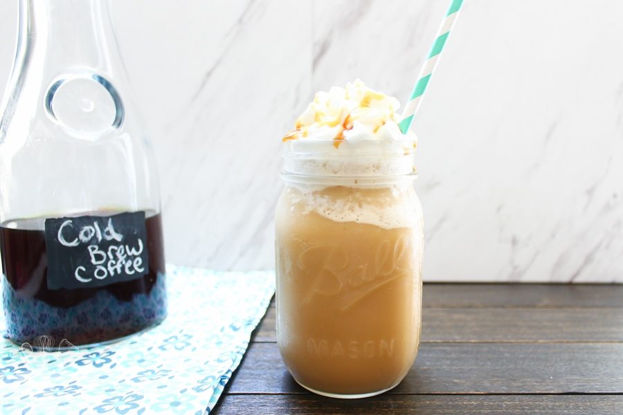 Caramel Frappucino with Cold Brewed Coffee-3