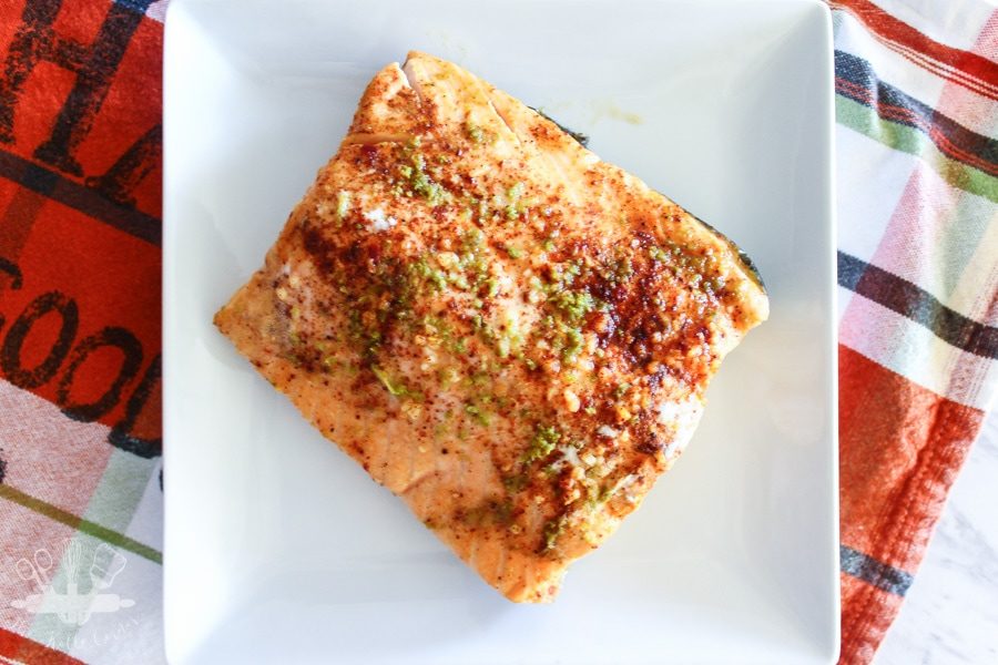 Easy Oven Baked Chili Lime Salmon