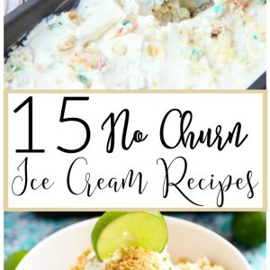 15 EASY no churn ice cream recipes you need to try!