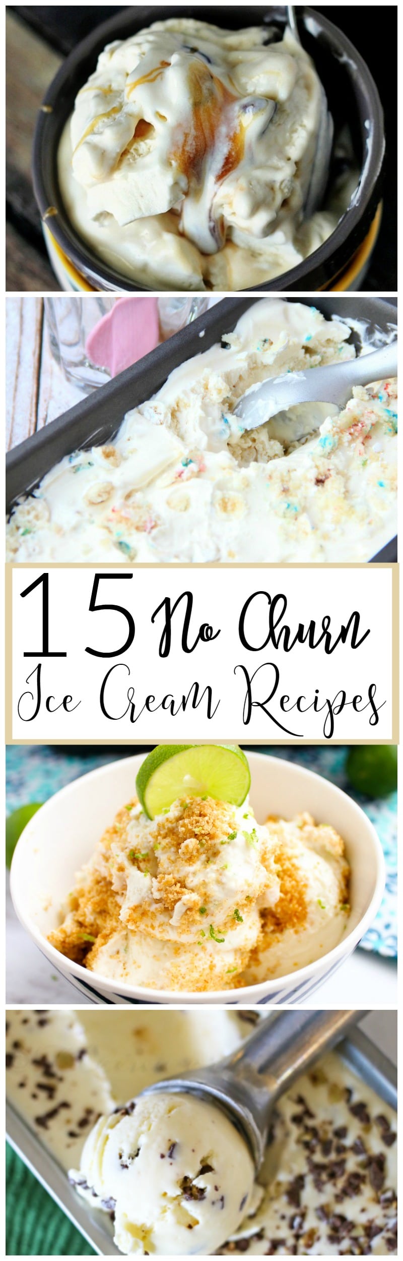 15 No Churn Ice Cream Recipes