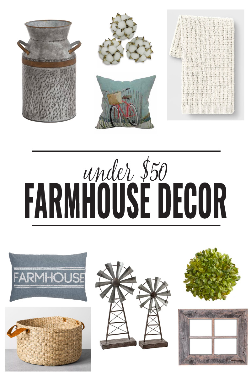 The Best Farmhouse Decor Under 50 Domestically Creative