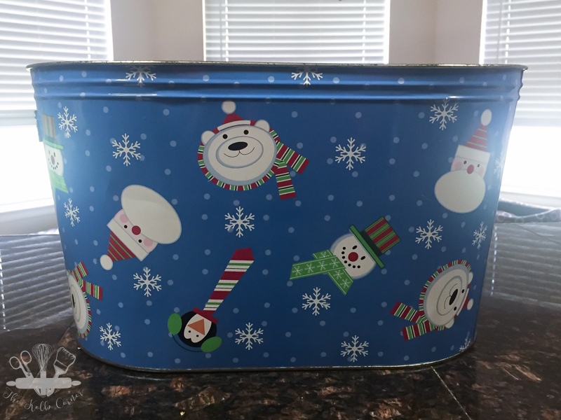 Custom Pet Toy Storage Bin-before