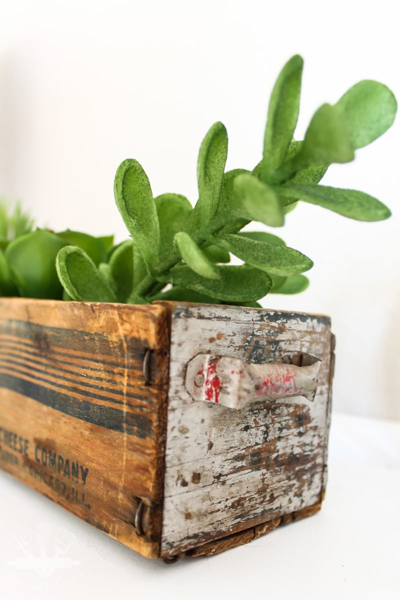 Decorate with Vintage Wood Boxes-5