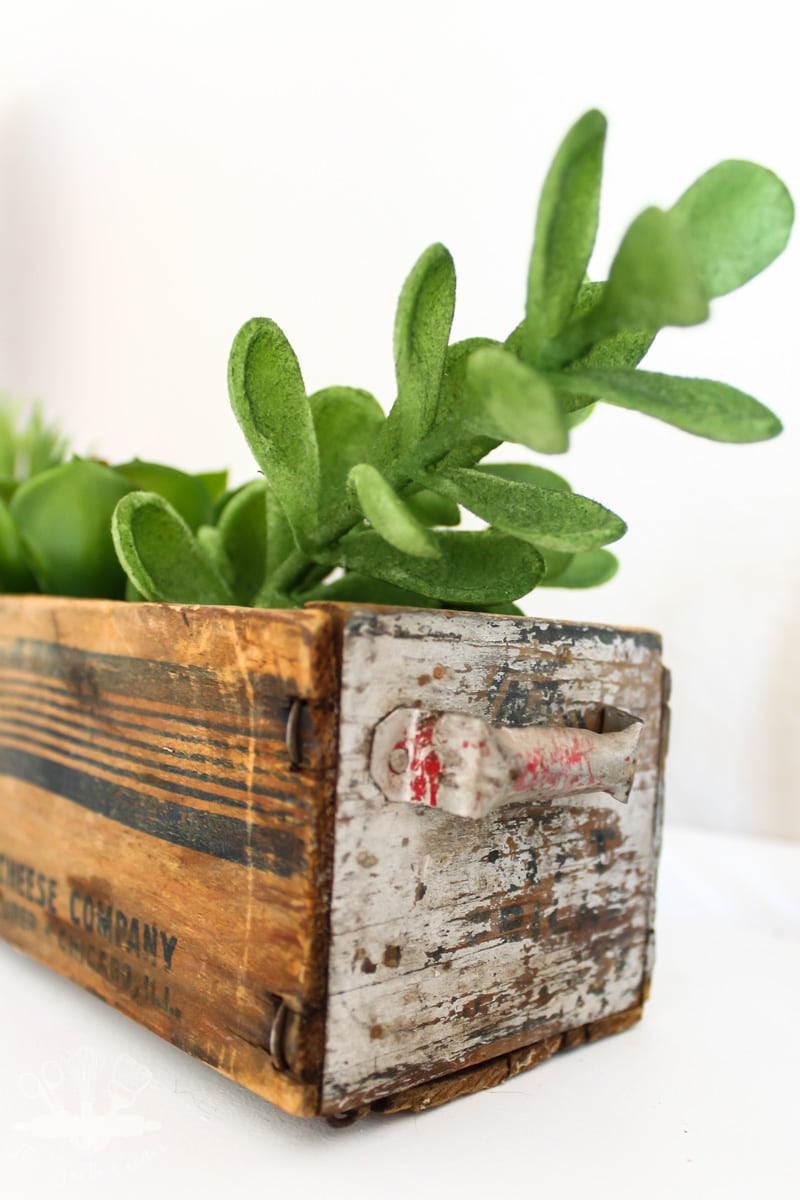 Wooden Box Vintage, Convenient Vintage Wooden Box Crate, For